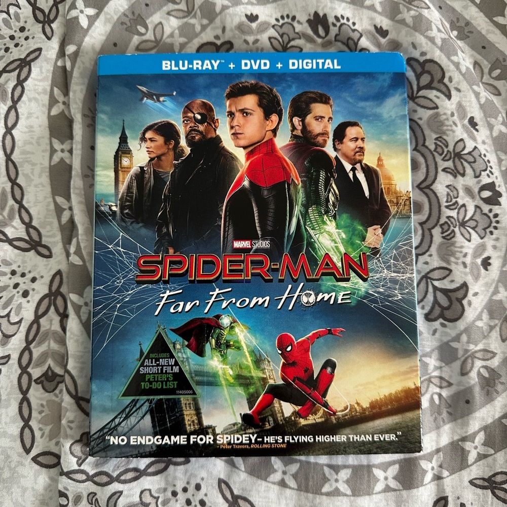 Marvel Spider-Man: Far From Home Blu-ray
